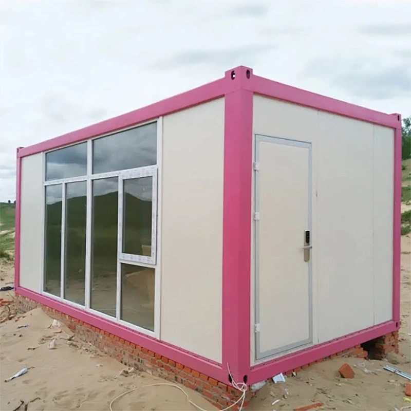 Oficina de contenedores Modular de paquete plano de diseño más reciente