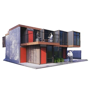 Casa prefabricada de 20 pies casa de contenedores Modular