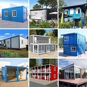 Casa contenedor prefabricada hogar contenedor de vacaciones personalizado
