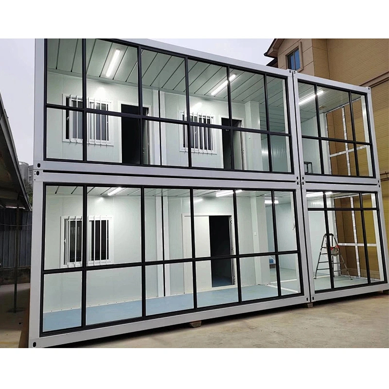 Two Floor Customized Modular Prefabricated Camp Building