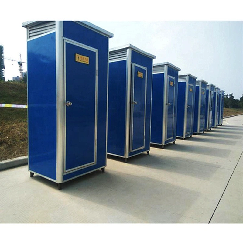 Portable temporary mobile toilet with Squat toilet sitting toilet
