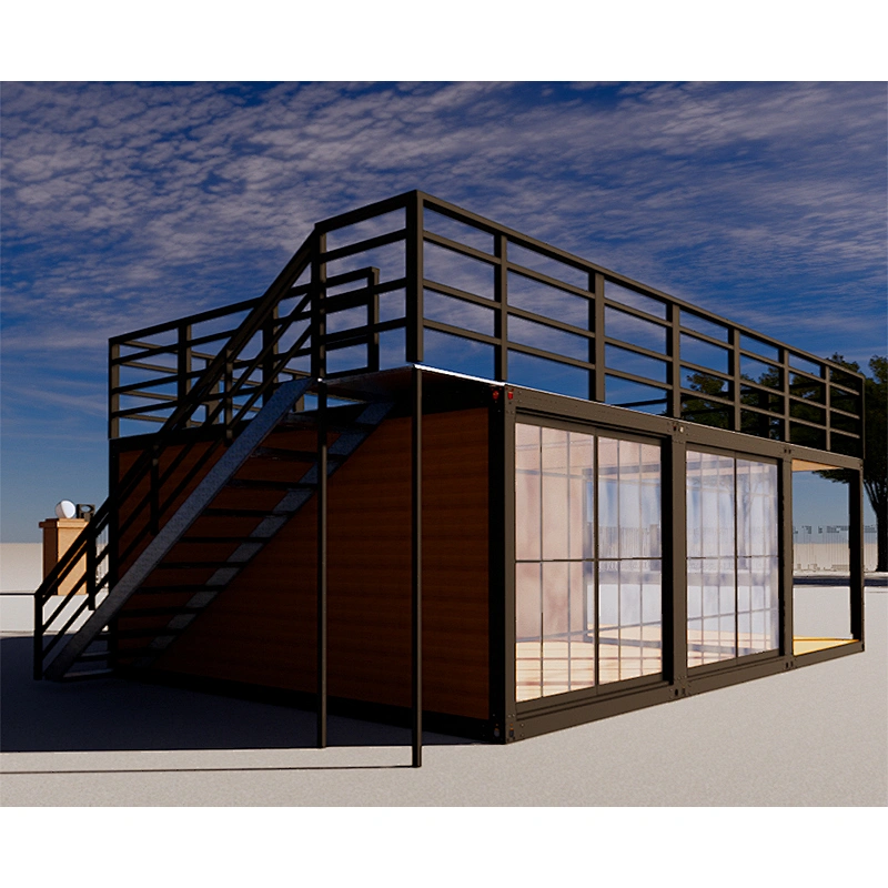 light bar luxury prefa Container house home modulares prefabricadas restaurant