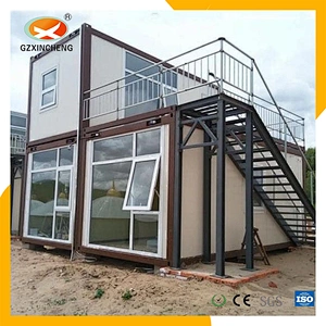 Movable steel building container house prefab home