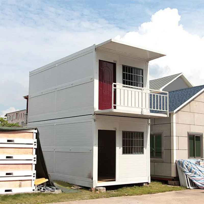 Fácil instalación Casa de contenedores plegables Casa prefabricada de contenedores