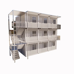 Three-floor Prefabricated Homes for dormitory classroom