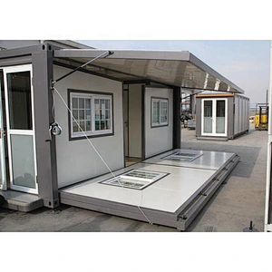 Expandable Prefab house foldable container home  Modular Steel structure House