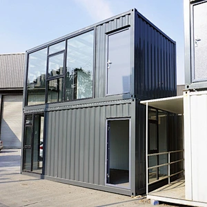 Prefab container house  mobile container hotel SOHO office