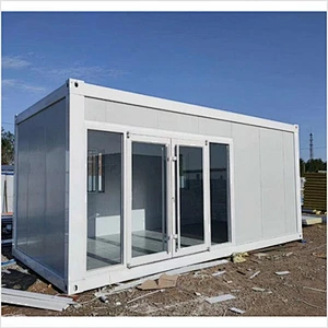 Mobile home supplier prefab modular portable tiny container house  for sale