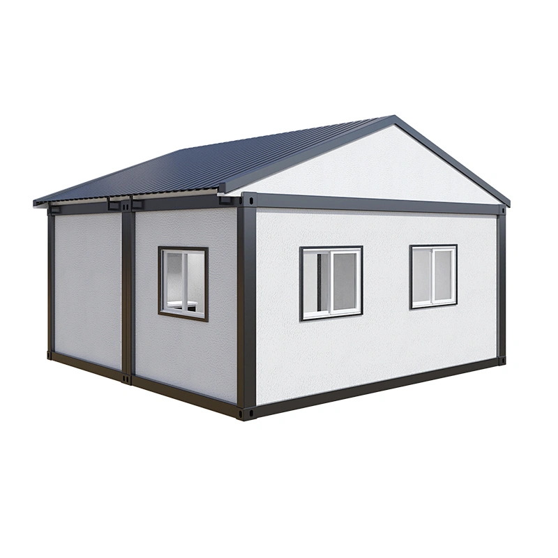 Prefabricated house double container home seamless stitching