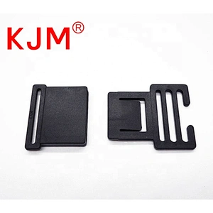 KJM Adjustable Plastic Front Release Buckle with Webbing Strap for Luggage Backpack Suitcase Parts
