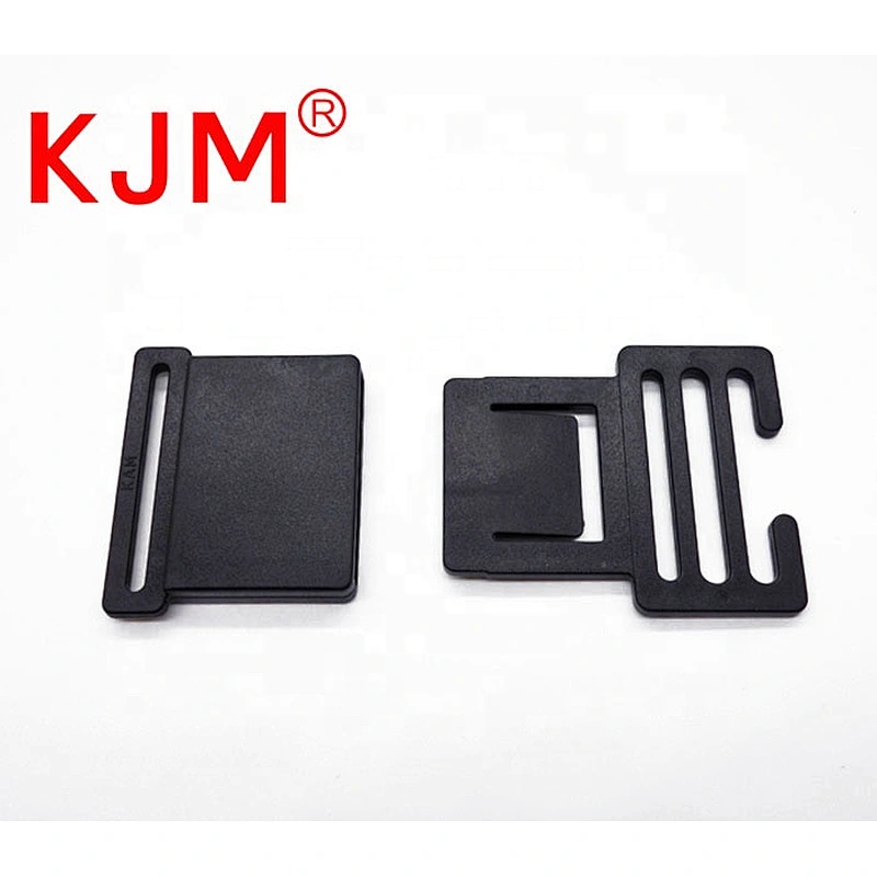 KJM Adjustable Plastic Front Release Buckle with Webbing Strap for Luggage Backpack Suitcase Parts