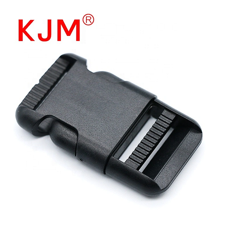 KJM High Quality Adjuster Buckles Black Custom POM Plastic Cam Buckle for Camera Bag