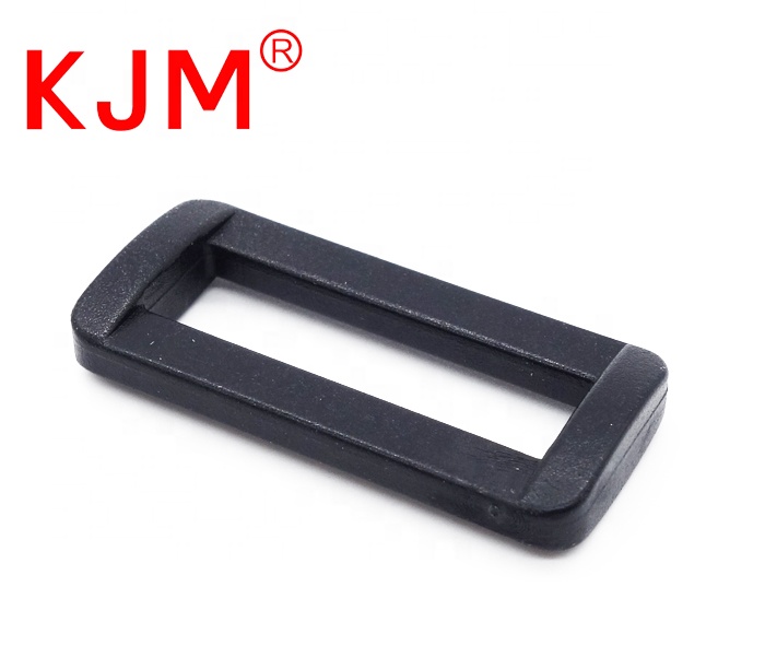 KJM OEM 25mm Plastic Square Ring Buckle for Backpack Strap End Pet Harness