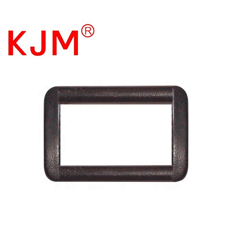 KJM High Quality 25mm Plastic Rectangle Rings Buckle for School Bag Backpack