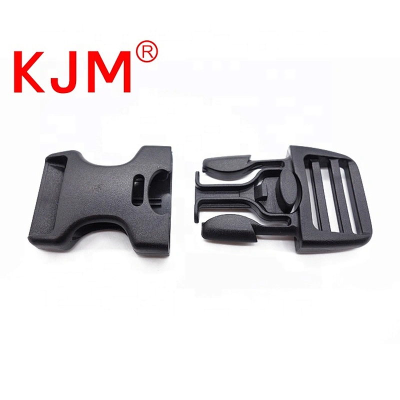 Wholesale Black Plastic Side Release Double Lock Buckle