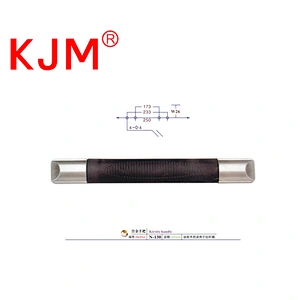 Wholesale Plastic Black Handle With Zinc Alloy for Luggage
