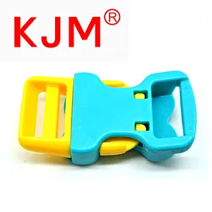 China Factory POM Curved Side Release Buckle for Dog Collar