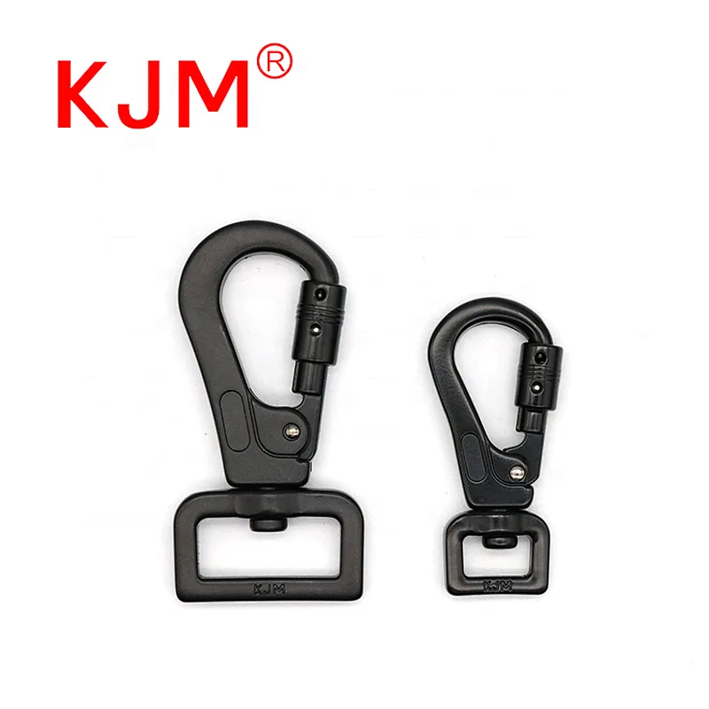 KJM Factory OEM Metal Dog Collar Leash Swivel Snap Hook Buckle Clasp for Pet Lead