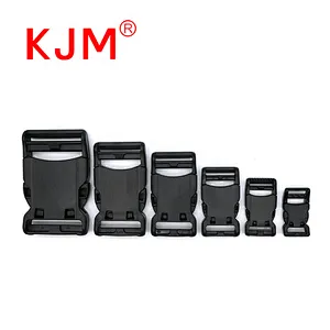 Strong Pull Curved Quick Side Release Plastic Buckle for Pet Dog Collar