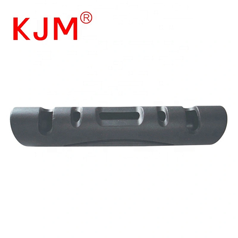 KJM Customized Plastic Rubber Grip Tube Handle with Webbing Strap for Hiking Bag Camera Bag