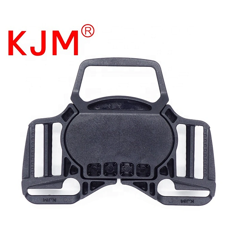 Quick release belt center insert buckle plastic 5 way buckle for baby stroller