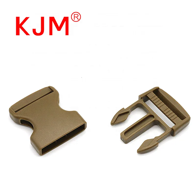 KJM 20mm 25mm 32mm 38mm 50mm Plastic Military Tactical Belt strap Buckle for Camera Bags