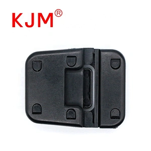 KJM OEM ODM Durable Plastic Front Release Insert Clip Twist Turn Lock Buckle for Briefcase File Package