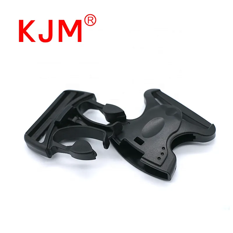 KJM Customized Safety Baby Car Seat Belt With POM Plastic Buckle