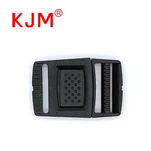 Customized Logo Plastic Front Release Buckle/Flower receptacle Buckle for baby protective bag  suitcase