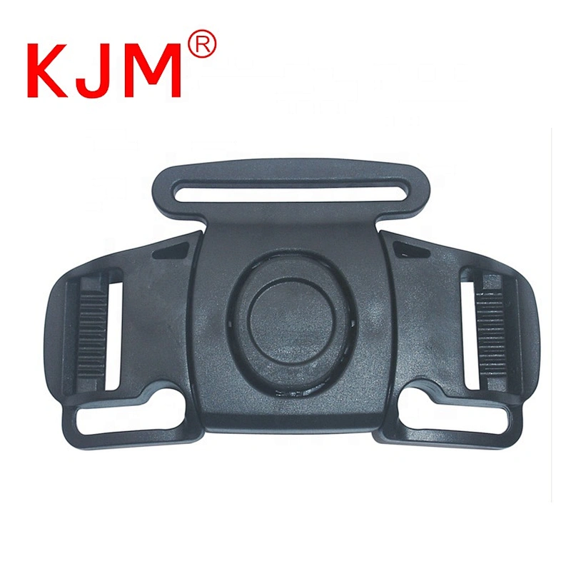 KJM 5 Way Safety Plastic Pram Accessories Black Buckle Stroller Buckle