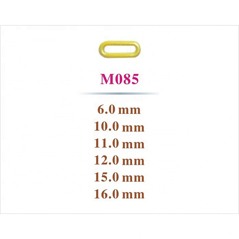 KJM Cheap Price Oval Square Ring Strap Plastic Buckle for