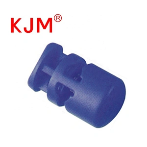 KJM Plastic Elastic Barrel Cord Lock Accessories for Outdoor travel Bag