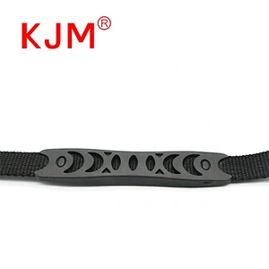 KJM Plastic Rubber Webbing Handle for Camera Bag Backpack