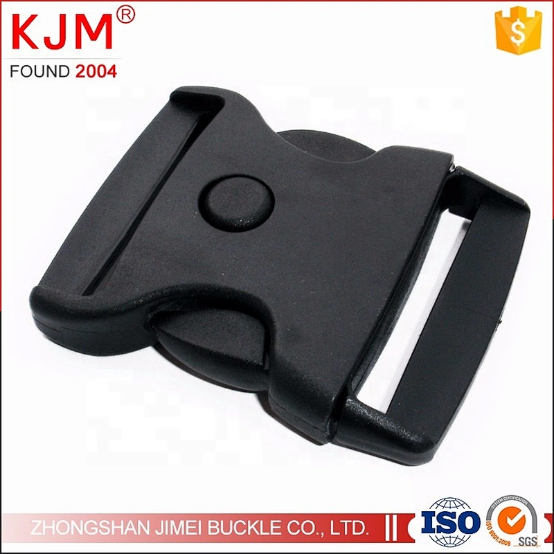 Strong plastic POM insert buckle for backpack strap with lock