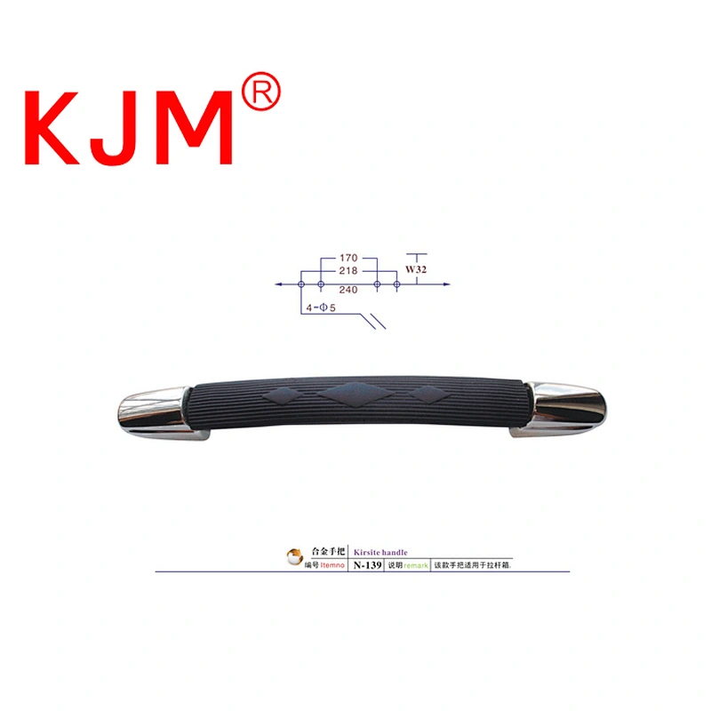 Durable suitcase accessories zinc alloy luggage handle replacement parts