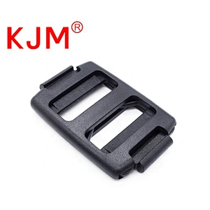 KJM 25MM Adjustable Strap Ladder Lock Tension Buckle Spring Snap Clip for Backpack