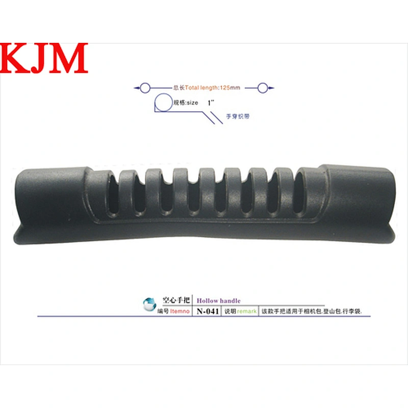 Customized high quality plastic handle for camera bag hiking bag luggage bag