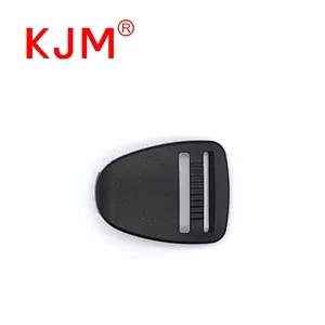 KJM High Quality Camping Backpack School Bag Accessories Black 25mm Webbing Plastic Snap Hook