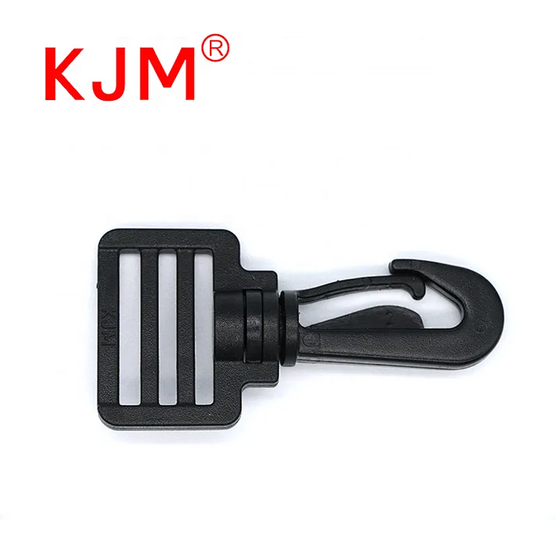 Wholesale 25mm Plastic Swivel Snap Adjustable Hook for Baby Stroller
