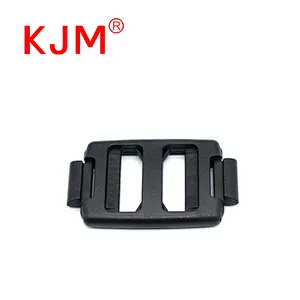 KJM 25MM Adjustable Strap Ladder Lock Tension Buckle Spring Snap Clip for Backpack