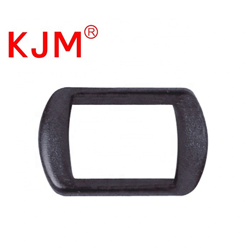 KJM Cheap Price Plastic Square Strap Buckle for School Bag Webbing