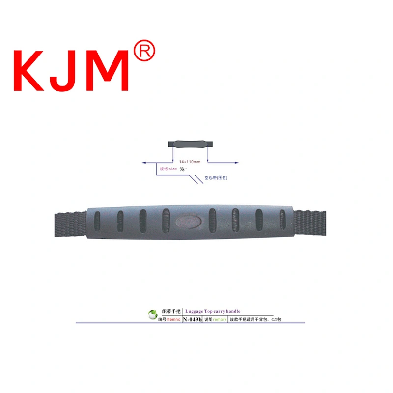 OEM Plastic Rubber Handle for Bags or Backpack