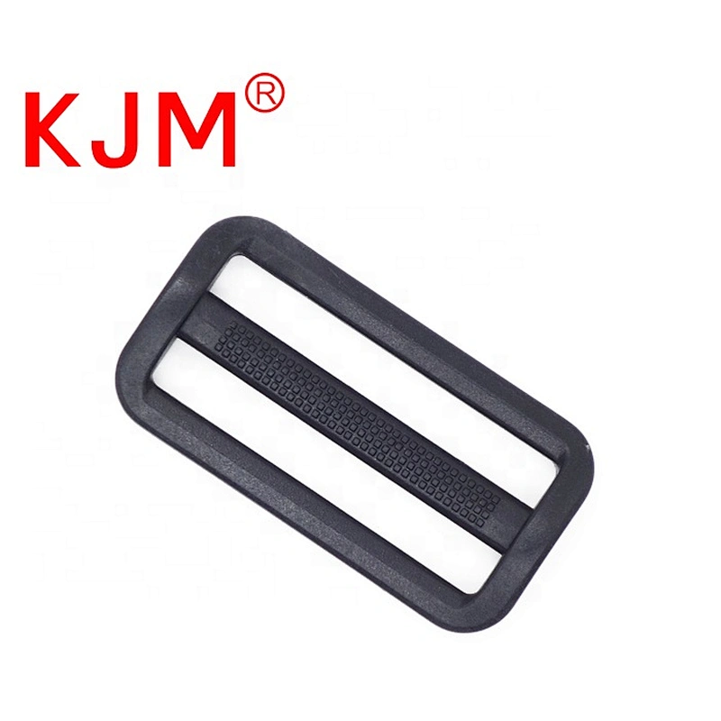China Factory Non-slip Plastic Strap Tri-glide Buckle for Backpack Webbing
