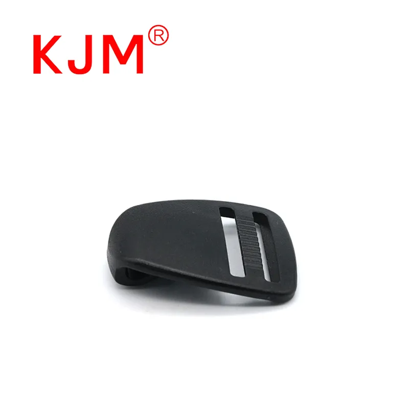 KJM High Quality Camping Backpack School Bag Accessories Black 25mm Webbing Plastic Snap Hook