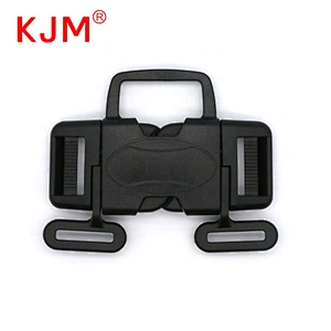 KJM Customized Service 5 Way Plastic Side Release Buckle with Safety Belt for Children Stroller