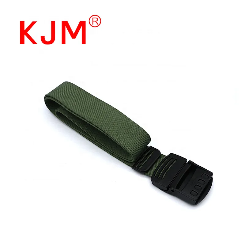 KJM Customized Color Military Tactical Belt with Cam Buckle