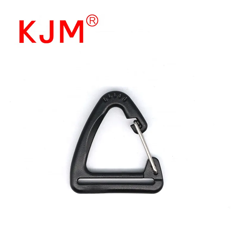 High Quality Flat Plastic Connect Strap Swivel Snap Hook Clasp for Rolling Wheeled Laptop Backpack