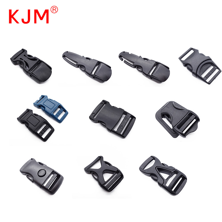 Colored plastic side release buckle,bag accessories buckle,side release buckle