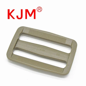 Hot sale plastic webbing slide tri-glide belt buckle for bag straps