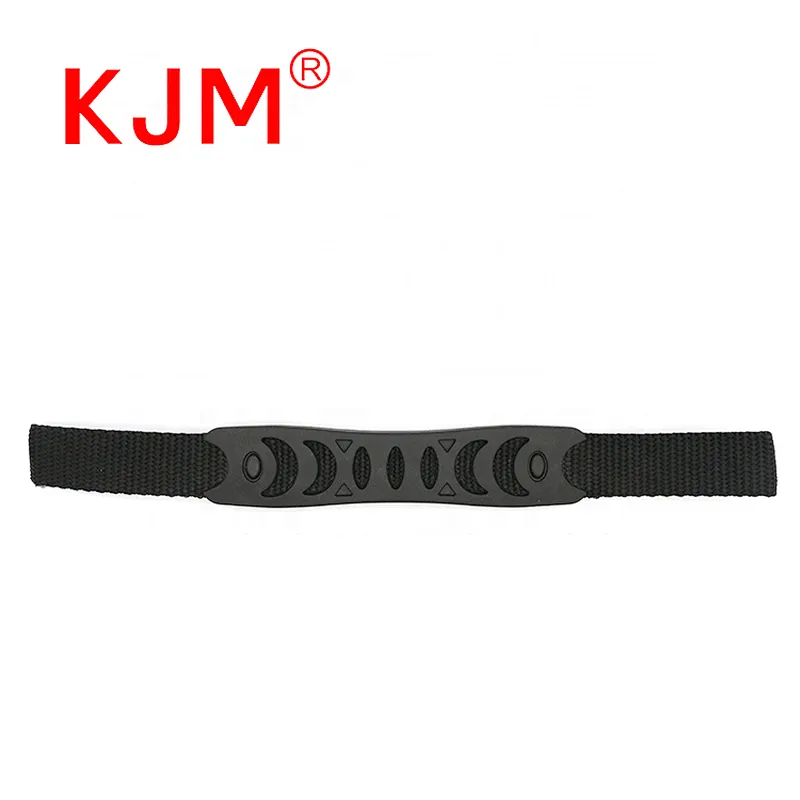 KJM Plastic Rubber Webbing Handle for Camera Bag Backpack